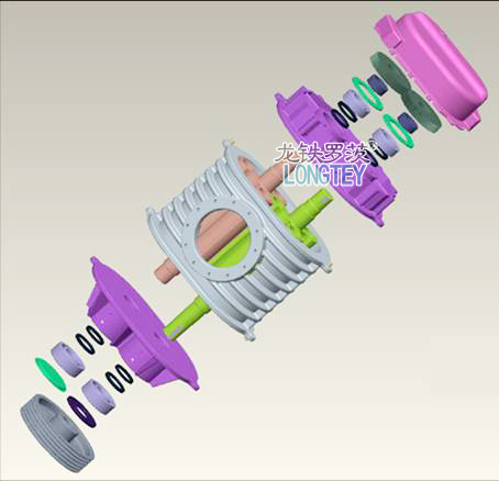 羅茨風(fēng)機(jī)配件圖