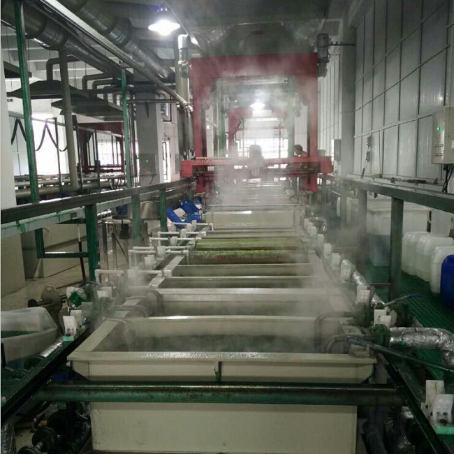 羅茨鼓風(fēng)機電鍍槽液攪拌使用案例